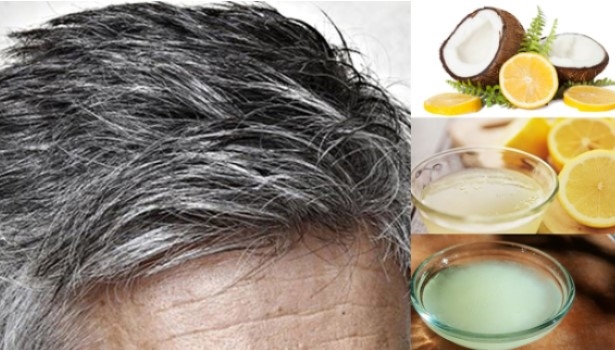 Domowy sposób na siwe włosy 
